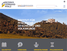 Tablet Screenshot of pfalzgeschichte.de